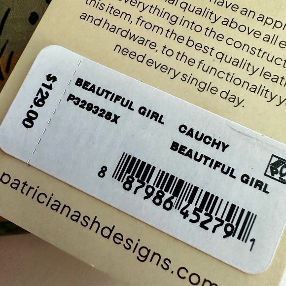 Patricia Nash Beautiful Girl Print Wallet - Picture 5 of 5